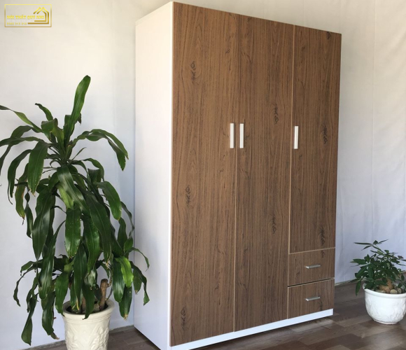 Mẫu Tủ Nhựa 3 Cánh Đẹp NL004