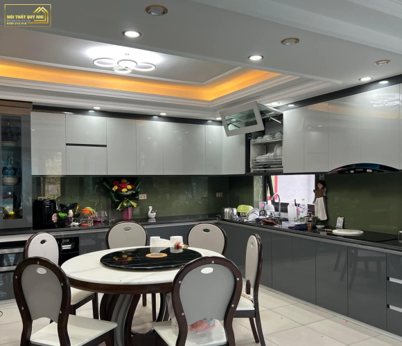 TỦ BẾP NHỰA PICOMAT PHỦ ACRYLIC TBA097